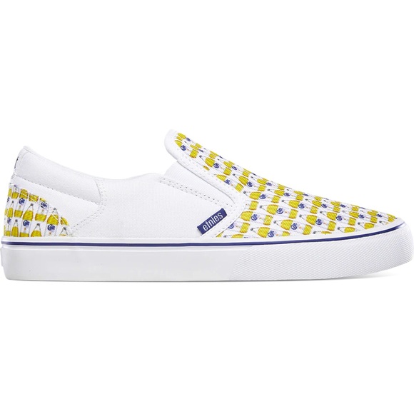 ETNiES X COLT 45 COLLAB SLIP ON SKATE SHOES NEW IN BOX MENS SIZE 11 WHITE - Picture 2 of 4